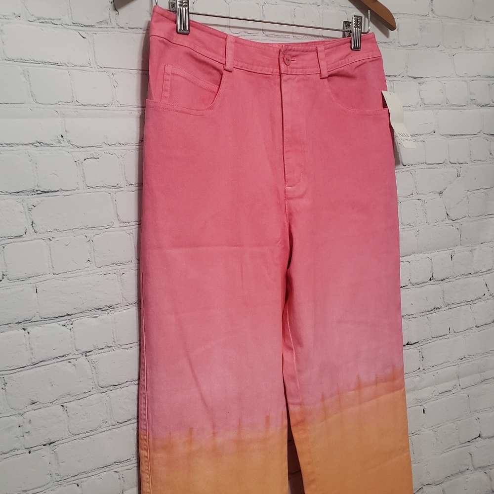 DanaBuchman Sz6 NWT High Waisted OmbrePant - Picture 5 of 15